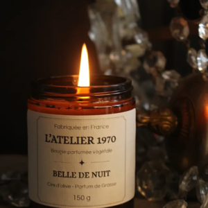 fabrication de bougies parfumées artisanales BELLE DE NUIT