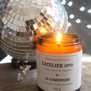 fabrication de bougies parfumées artisanales LA LUMINEUSE